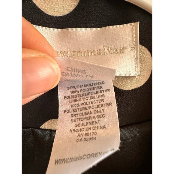 Anthropologie Corey Lynn Calter Polka Dot Blazer Size 6 - Picture 6 of 6